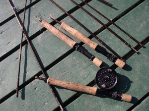 Fishing rod repair, Santiago Chile